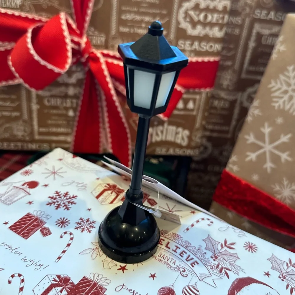 Target Bullseye Wondershop light post Christmas village store